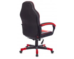 Кресло игровое Zombie GAME 17 черный/красный текстиль/эко.кожа крестовина пластик-foto4