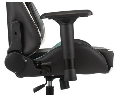 Кресло игровое Zombie VIKING TANK черный/серый/белый эко.кожа с подголов. крестовина металл-foto9