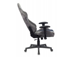 Кресло игровое Zombie VIKING X Fabric серый/темно-синий с подголов. крестовина пластик-foto16