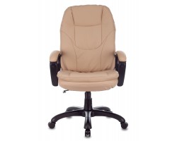 Кресло руководителя Бюрократ CH-868N бежевый Or-14 эко.кожа крестовина пластик-foto2