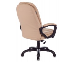 Кресло руководителя Бюрократ CH-868N бежевый Or-14 эко.кожа крестовина пластик-foto4
