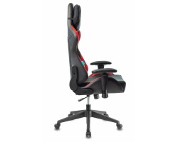 Кресло игровое Zombie VIKING 5 AERO черный/красный эко.кожа с подголов. крестовина пластик-foto3