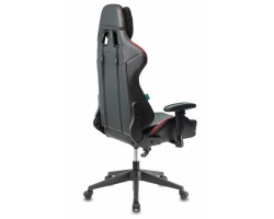 Кресло игровое Zombie VIKING 5 AERO черный/красный эко.кожа с подголов. крестовина пластик-foto4