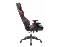Кресло игровое Zombie VIKING 5 AERO черный/красный эко.кожа с подголов. крестовина пластик-foto5