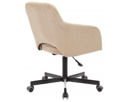 Кресло Бюрократ CH-380M латте Italia 5 крестовина металл черный-foto4