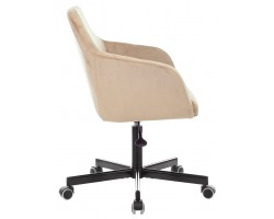 Кресло Бюрократ CH-380M латте Italia 5 крестовина металл черный-foto3