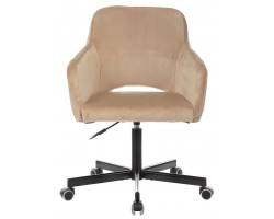 Кресло Бюрократ CH-380M латте Italia 5 крестовина металл черный-foto2