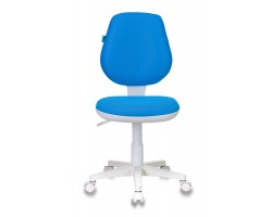 Кресло детское Бюрократ CH-W213 голубой TW-55 крестовина пластик пластик белый-foto2