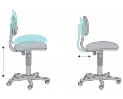 Кресло детское Бюрократ CH-W201NX розовый 26-31 крестовина пластик пластик белый-foto7