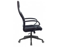 Кресло руководителя Бюрократ CH-608Fabric черный Light-20 крестовина пластик-foto3