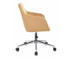 Кресло Бюрократ CH-380SL янтарный Italia 9 крестовина металл хром-foto3