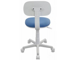 Кресло детское Бюрократ CH-W201NX голубой 26-24 крестовина пластик пластик белый-foto4