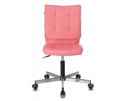 Кресло Бюрократ CH-330M розовый Lincoln 205 эко.кожа крестовина металл хром-foto2