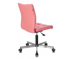 Кресло Бюрократ CH-330M розовый Lincoln 205 эко.кожа крестовина металл хром-foto4