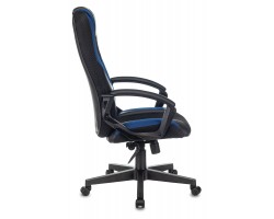 Кресло игровое Zombie 9 черный/синий текстиль/эко.кожа крестовина пластик-foto3