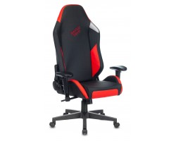 Кресло игровое Zombie HERO BATTLEZONE PRO черный/красный эко.кожа с подголов. крестовина пластик-foto12