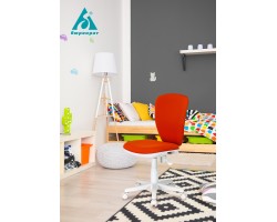 Кресло детское Бюрократ KD-W10 голубой 26-24 крестовина пластик пластик белый-foto5