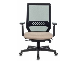 Кресло руководителя Бюрократ EXPERT черный TW-01 сиденье бежевый 38-402 сетка/ткань с подголов. крестовина пластик-foto6
