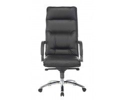 Кресло руководителя Бюрократ T-9927SL черный кожа крестовина металл хром-foto2