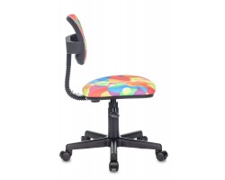 Кресло детское Бюрократ CH-299NX мультиколор абстракция сетка/ткань крестовина пластик-foto3