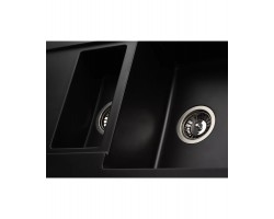 Кухонная мойка MODENA 1,5B2D BLACK METALLIC KUPPERSBERG-foto3