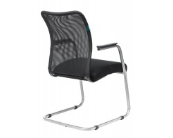 Кресло Бюрократ CH-599AV черный TW-01 сиденье черный TW-11 сетка/ткань полозья металл металлик-foto4