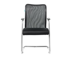 Кресло Бюрократ CH-599AV черный TW-01 сиденье черный TW-11 сетка/ткань полозья металл металлик-foto2