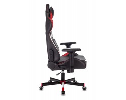 Кресло игровое Zombie VIKING TANK черный/красный/белый эко.кожа с подголов. крестовина металл-foto3