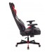 Кресло игровое Zombie VIKING TANK черный/красный/белый эко.кожа с подголов. крестовина металл