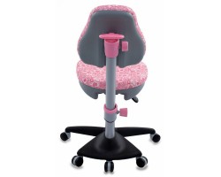 Кресло детское Бюрократ KD-2 розовый сердца Hearts-Pk крестовина пластик-foto4