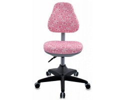 Кресло детское Бюрократ KD-2 розовый сердца Hearts-Pk крестовина пластик-foto2