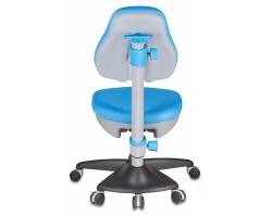 Кресло детское Бюрократ KD-2 светло-голубой TW-55 крестовина пластик-foto4