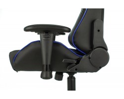 Кресло игровое Zombie A4 черный/синий эко.кожа с подголов. крестовина пластик-foto10