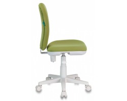 Кресло детское Бюрократ KD-W10 светло-зеленый 26-32 крестовина пластик пластик белый-foto3