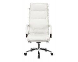 Кресло руководителя Бюрократ T-9927SL слоновая кость кожа крестовина металл хром-foto2
