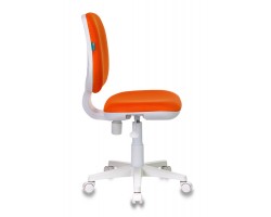 Кресло детское Бюрократ CH-W213 оранжевый TW-96-1 крестовина пластик пластик белый-foto3