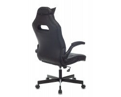 Кресло игровое Zombie VIKING 6 KNIGHT черный Diamond 600 эко.кожа с подголов. крестовина металл-foto4