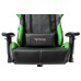 Кресло игровое Zombie VIKING 5 AERO черный/салатовый эко.кожа с подголов. крестовина пластик