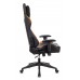 Кресло игровое Zombie VIKING 5 AERO черный/оранжевый эко.кожа с подголов. крестовина пластик