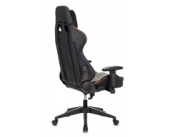 Кресло игровое Zombie VIKING 5 AERO черный/оранжевый эко.кожа с подголов. крестовина пластик-foto4