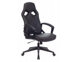 Кресло игровое Zombie DRIVER черный эко.кожа с подголов. крестовина пластик-foto5