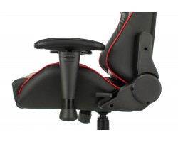 Кресло игровое Zombie A4 черный/красный эко.кожа с подголов. крестовина пластик-foto10