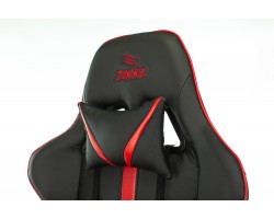 Кресло игровое Zombie A4 черный/красный эко.кожа с подголов. крестовина пластик-foto8