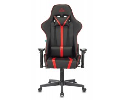 Кресло игровое Zombie A4 черный/красный эко.кожа с подголов. крестовина пластик-foto2