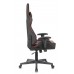 Кресло игровое Zombie A4 черный/красный эко.кожа с подголов. крестовина пластик