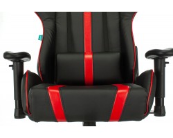 Кресло игровое Zombie A4 черный/красный эко.кожа с подголов. крестовина пластик-foto6