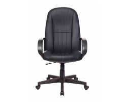 Кресло руководителя Бюрократ T-898AXSN черный Leather Black эко.кожа крестовина пластик-foto2