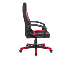 Кресло игровое Zombie 10 черный/красный текстиль/эко.кожа крестовина пластик-foto3