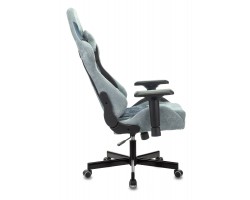 Кресло игровое Zombie VIKING 7 KNIGHT Fabric голубой текстиль/эко.кожа с подголов. крестовина металл-foto5