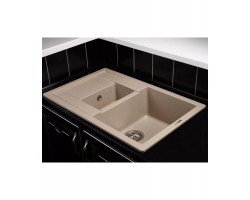 Кухонная мойка MODENA 1,5B1D SAND KUPPERSBERG-foto2